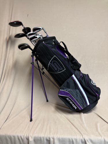 Men's Strata S Right Handed Clubs (Full Set) Regular Flex 10 Pieces (Used)