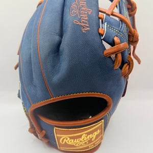 Rawlings Heart of the Hide *Not R2G* Denim RH Infield Baseball Glove 11.5" (New)