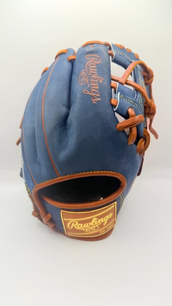 Rawlings Heart of the Hide *Not R2G* Denim RH Infield Baseball Glove 11.5" (New)