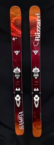 BLIZZARD SAMBA SKIS SIZE 159 CM WITH MARKER BINDINGS