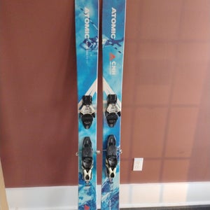 Unisex Atomic 179 cm Powder Backland FR 117 Skis With Bindings Max Din 13 (Used)