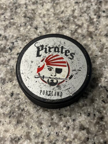 Portland Pirates AHL Hockey Puck