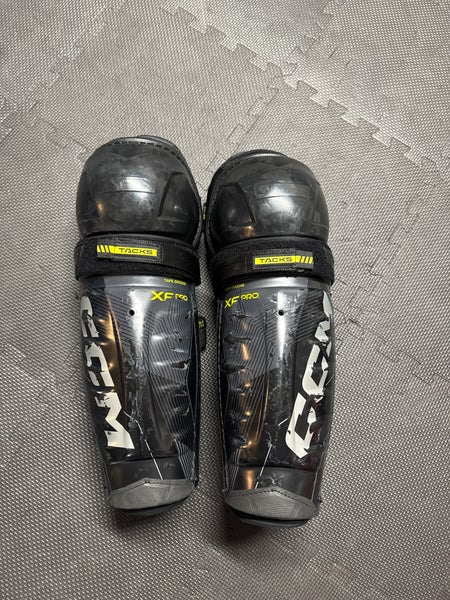 Senior CCM XF Pro 14" Shin Pads (Used)
