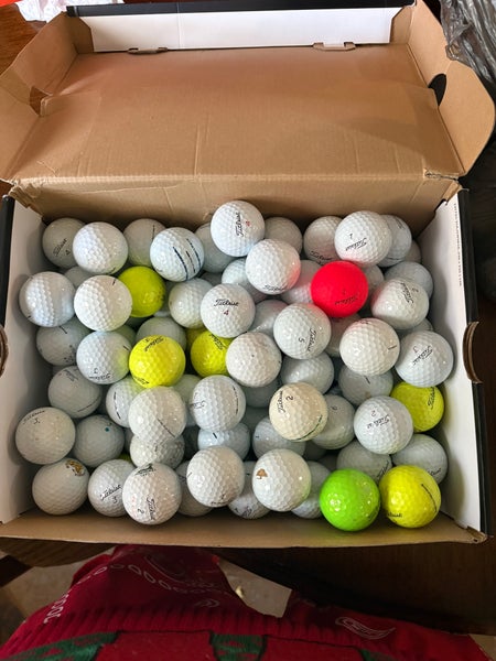 Mixed Multi-Colored Titleist Golf Balls – Clean, Game-Ready – Great Value!