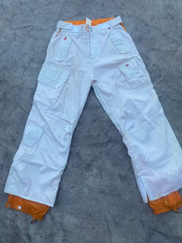White Men's Adult Medium Foursquare Pants (Used)