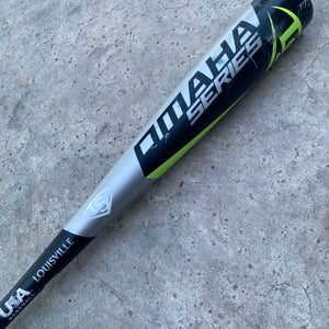 Louisville Slugger Omaha Alloy Bat USABat Certified (-10) Alloy 20 oz 30" (Used)