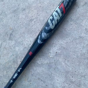 2019 Marucci CAT7 Alloy Bat BBCOR Certified (-3) Alloy 30 oz 33" (Used)