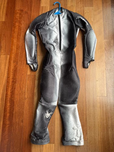 Unisex Spyder Padded Racing Ski Suit (Used) youth 10/12