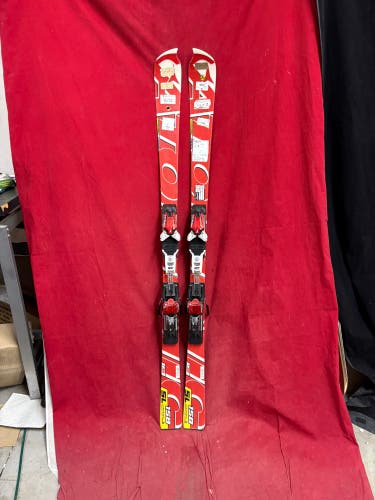 Skis: Atomic 158 cm Racing Skis With Bindings (Used)