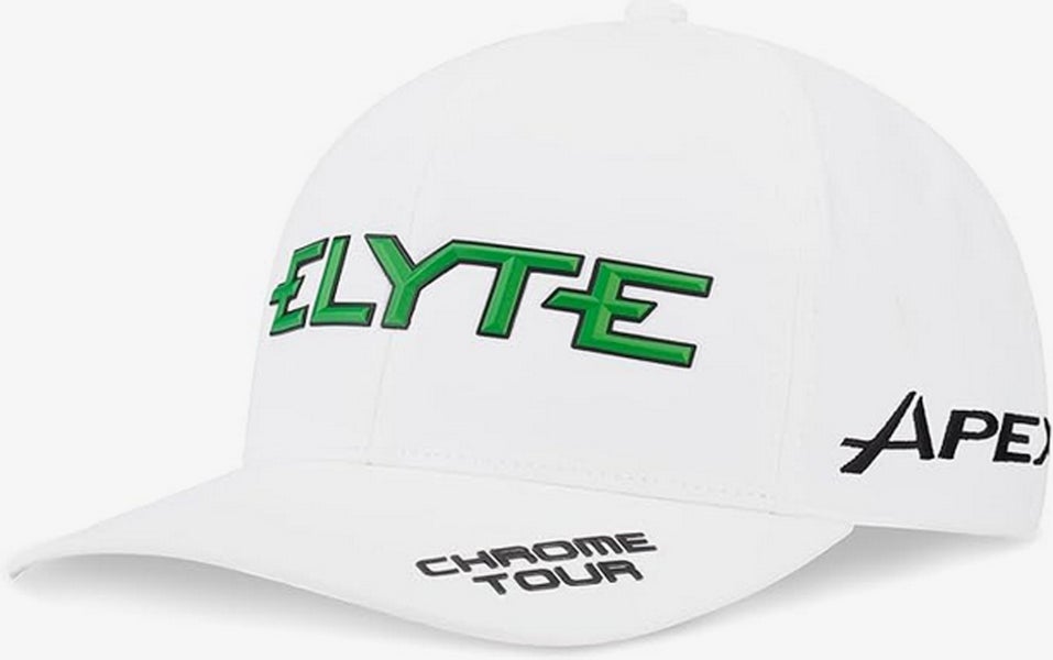 NEW 2025 Callaway Elyte Hard Goods White Adjustable Golf Hat