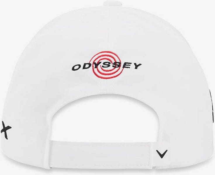 NEW 2025 Callaway Elyte Hard Goods White Adjustable Golf Hat