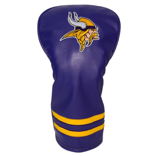 Team Golf Vintage Single Driver Headcover (Minnesota Vikings) Fits Oversized NEW