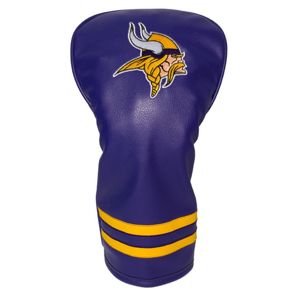 Team Golf Vintage Single Driver Headcover (Minnesota Vikings) Fits Oversized NEW