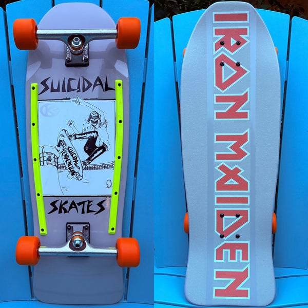 Suicidal Skates Pool Skater Reissue Complete Skateboard 10” - Independent Trucks