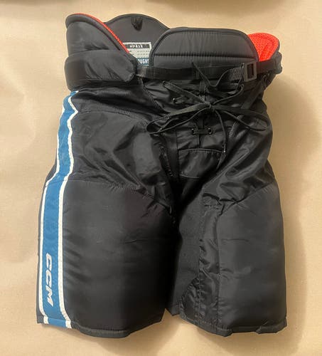 San Jose Sharks Cali Fin CCM Hockey Pants M BURROUGHS 32”-34”