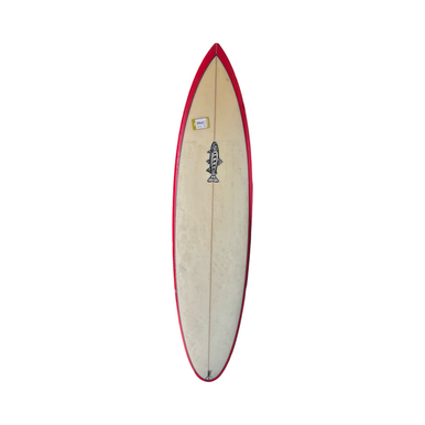 Used BARRY DB Surfboard Red 6Ft 10In 10299-S000303082