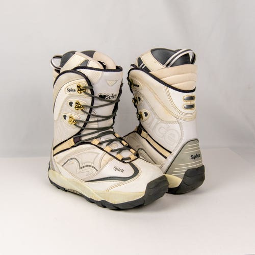Spice Spirit Women's Size 10 Snowboard Boots Soft Flex All Mountain (Used)