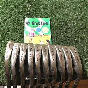 Wilson Ultra System 45 Irons Set (1-PW) Stiff Firestick 2.8 Steel Shafts