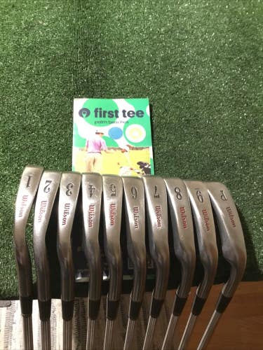 Wilson Ultra System 45 Irons Set (1-PW) Stiff Firestick 2.8 Steel Shafts