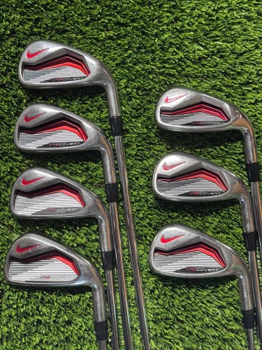 Right Handed Nike VR-S Covert 2.0 4-PW Iron Set Regular Flex Dynalite 105g Steel