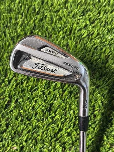 Right Handed Titleist AP2 714 Forged Single 6 Iron Steel Dynamic Gold Stiff Flex