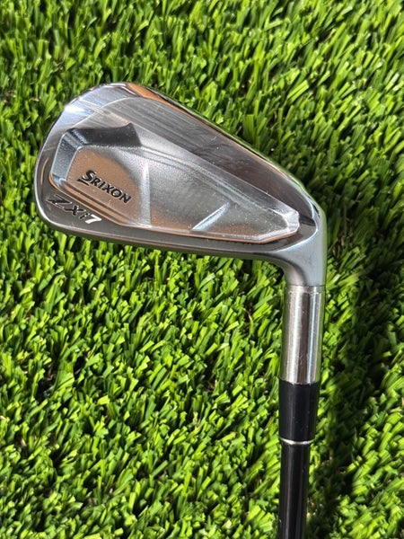 Right Handed Srixon Zxi7 7 Iron Demo Regular Flex Mitsubishi MMT Chemical Shaft