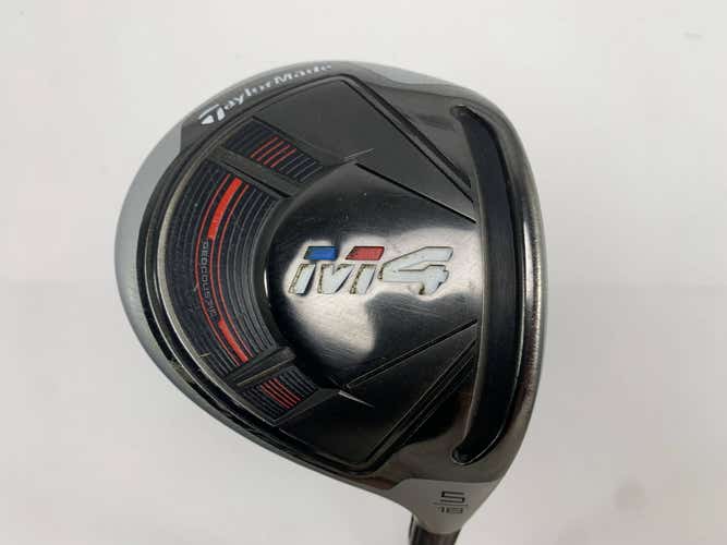 TaylorMade M4 5 Fairway Wood 18* Fujikura Vista Pro 65 65g Stiff RH