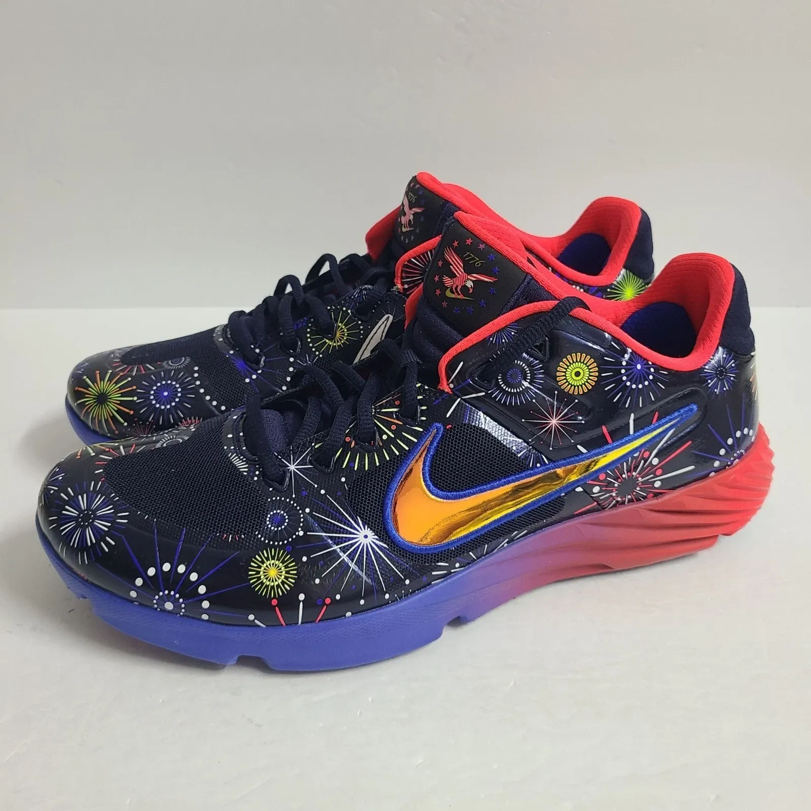 Nike Alpha Huarache Elite Independance Day Baseball Shoes  display picture 2