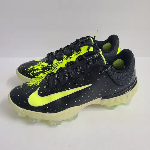 Nike Alpha Huarache Elite 4 Low MCS Baseball Cleats FV6096-001 Size 8 Black