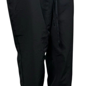 Gerry Jogger Windbreaker Pants Womans Large Black Fleeced Lined Active Hike New