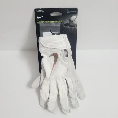 Nike Alpha Huarache Elite Baseball Batting Gloves N1000128143 Size L