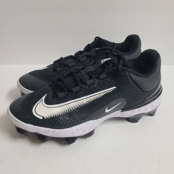Nike Alpha Huarache Elite 4 Low MCS Baseball Cleats FD6221-003 Size 11 Black