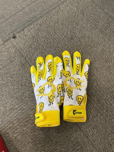 Used Cutters SMILEY FACE GLOVES FB Gloves Yellow SM 11614-S000225711