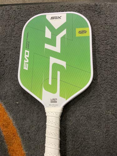 Used SLK EVO CONTROL MAX Pickleball Racquet Green 11614-S000225699