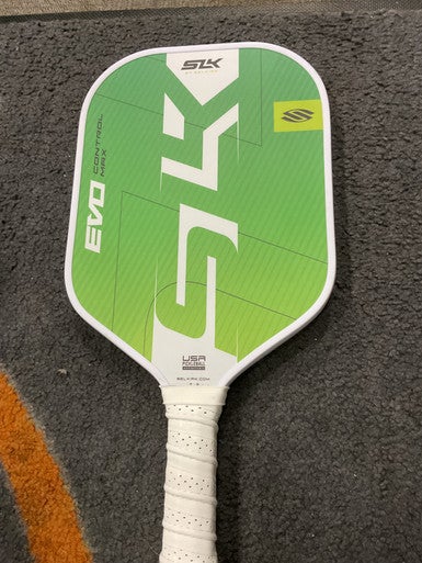 Used SLK EVO CONTROL MAX Pickleball Racquet Green 11614-S000225699