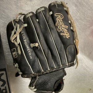 Used Rawlings SC110BGH BB/SB Glove LH Throw Black 11" 11614-S000225691