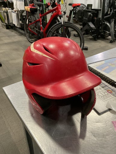 Used Easton HELMET JR ELITE Batting Helmet No Mask Red SM 11614-S000225693