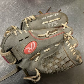 Used Rawlings SCSB105P BB/SB Glove LH Throw Grey 10 1/2" 11614-S000225692