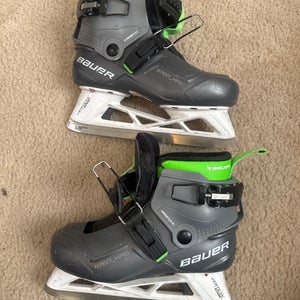 2024 Bauer Konekt HF2 Hockey Goalie Skates Size 4 (Used)