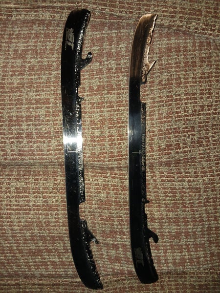 BladeTech Black DLC 238 mm Runners Blades for Bauer Edge Trigger Holders