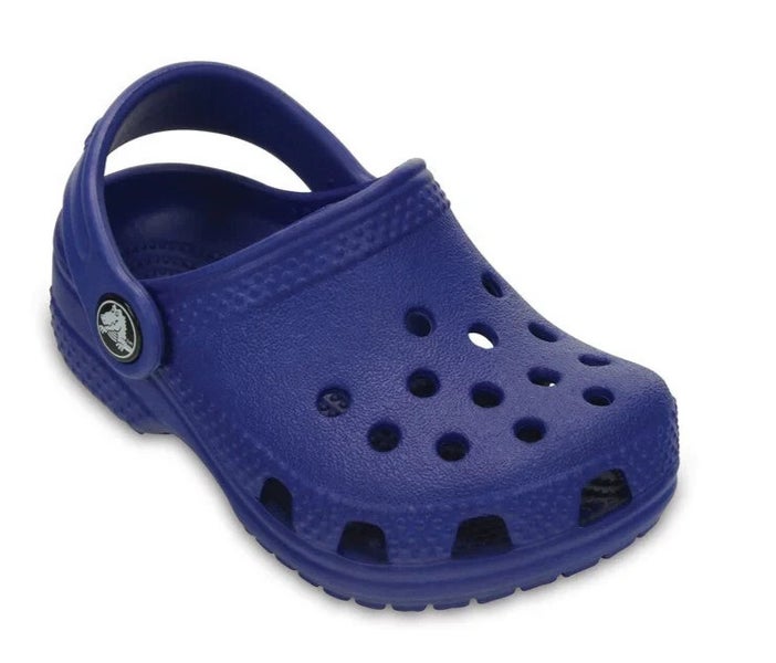 Crocs Classic 11441-4O5-C2C3 Clog Kids US 2-3 Cerulean Blue Slip On Shoes TLW724
