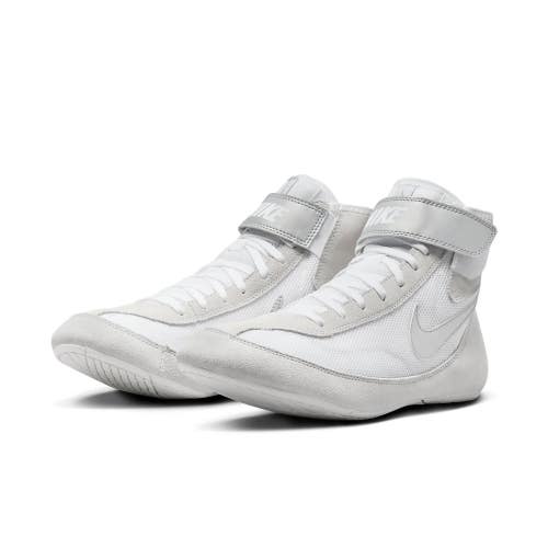 Nike Speedsweep 7 366683-100 Men's US 11.5 White Silver Wrestling Shoes FL4173