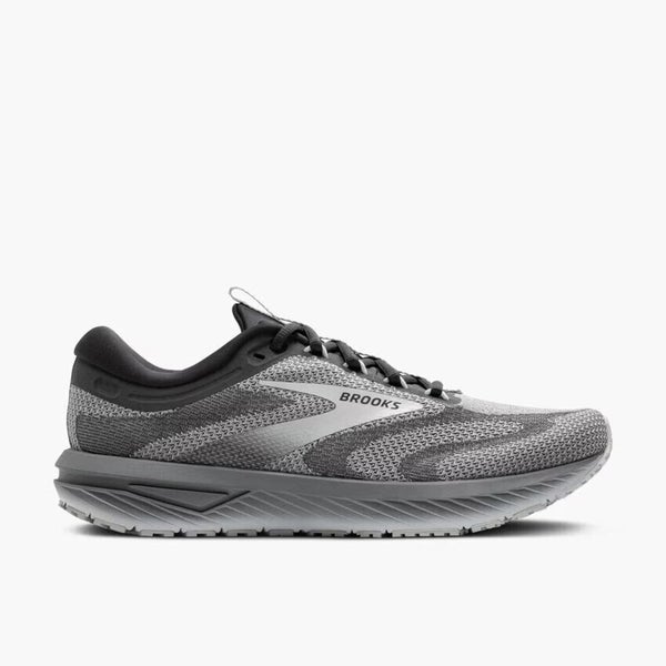 Brooks Revel 7 110435-1D-014 Sneaker Men's 13 Gray Lace-Up Running Shoes FL4215