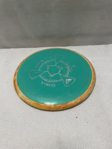 Used Axiom NEUTRON VIRUS Disc Golf Driver Green 11490-S000267255