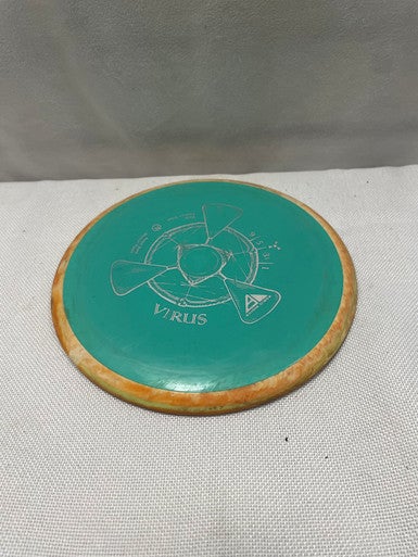 Used Axiom NEUTRON VIRUS Disc Golf Driver Green 11490-S000267255