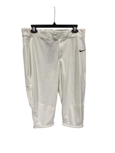 Used Nike SOFTBALL PANTS BB/SB Pant Womens White LG 11847-S000031262