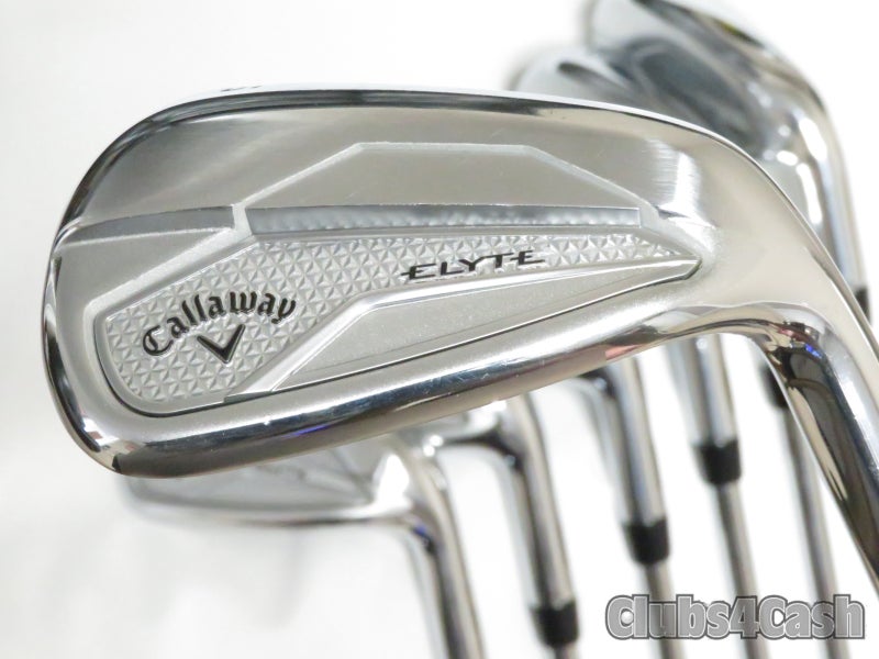 Callaway Elyte Irons True Temper Vectory 80G Regular Flex 6-P,A,S  -1/2"   NICE