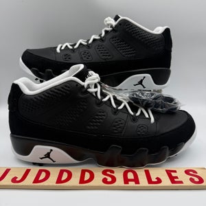 Nike Air Jordan 9 Retro Low Golf Barons 45 Black White FN6930-001 Men’s Sz 10.5

New Without Box