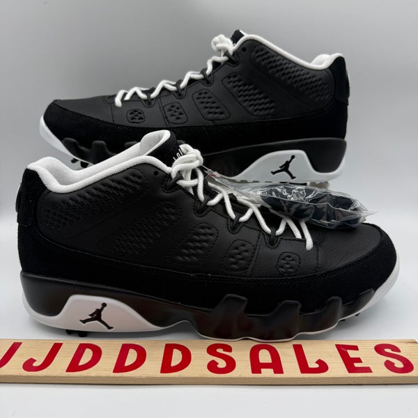 Nike Air Jordan 9 Retro Low Golf Barons 45 Black White FN6930-001 Men’s Sz 10.5

New Without Box