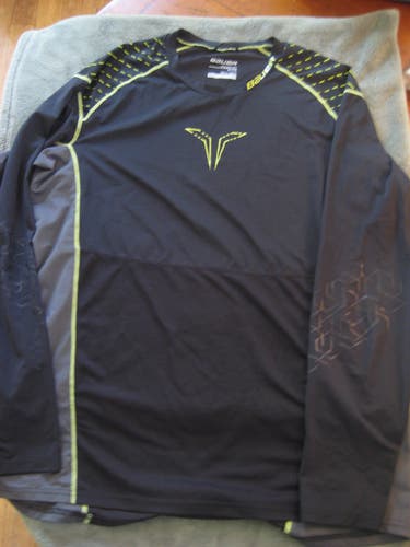 BAUER PREMUM LS GRIP TOP BLK Bauer Compression Senior SIZE XL